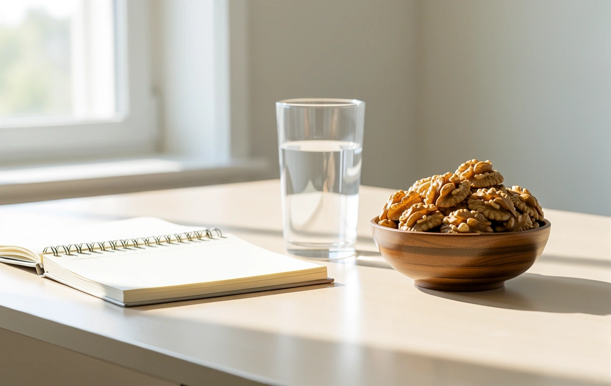 Zutaten für gesunde Ernährung